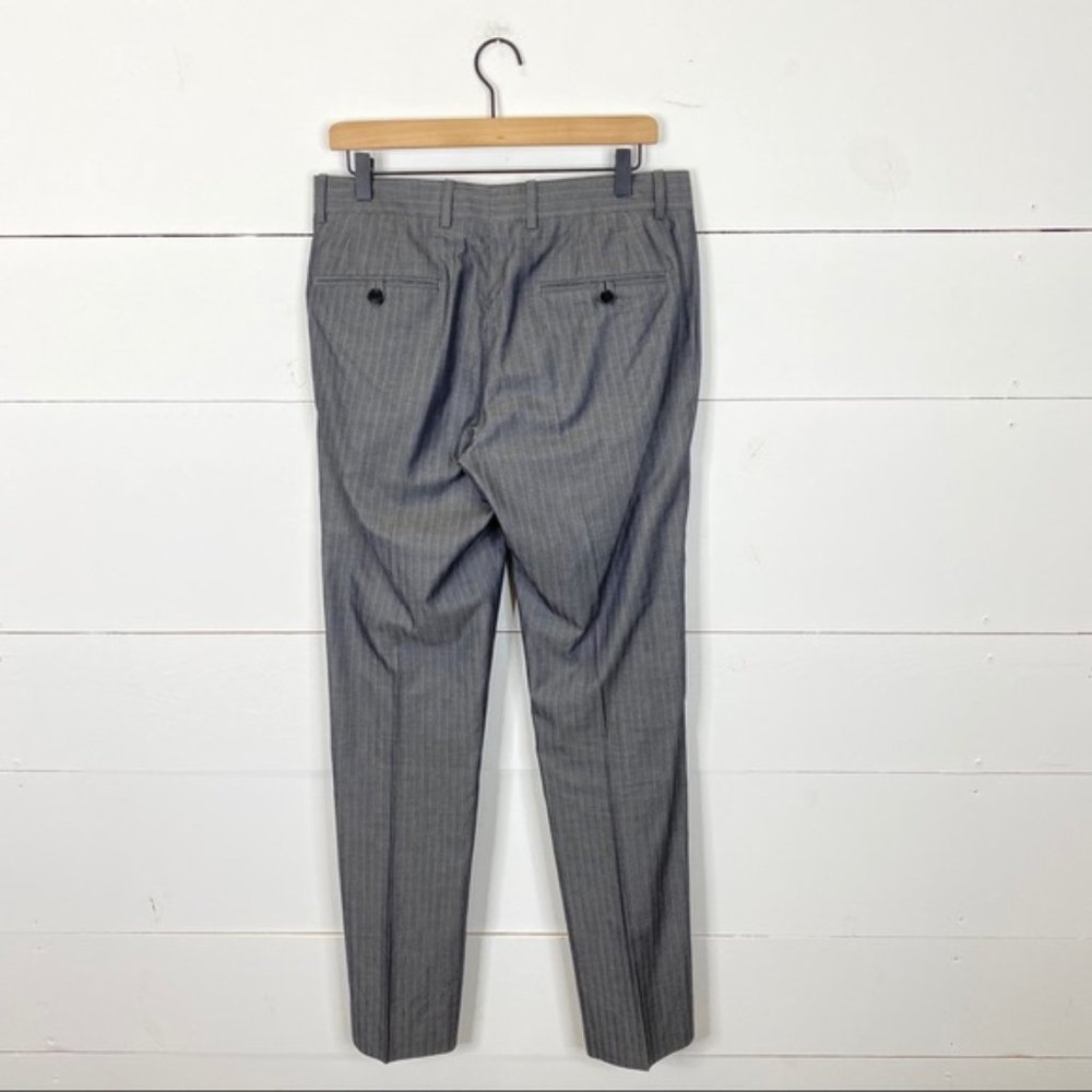 Theory Slim Fit 100% Cotton Two Piece Suit - Picture 13 of 16